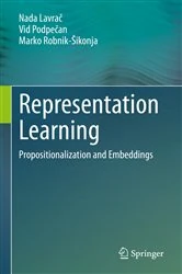 Book cover of Representation Learning by Nada Lavrač