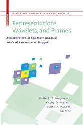 Book cover of Representations, Wavelets, and Frames by Palle E. T. Jorgensen