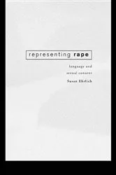 Book cover of Representing Rape by Susan Ehrlich