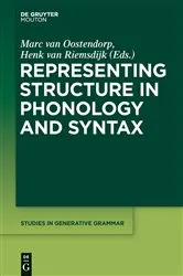 Book cover of Representing Structure in Phonology and Syntax by Unknown