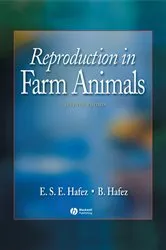 Book cover of Reproduction in Farm Animals (7th ed.) by E. S. E. Hafez