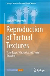 Book cover of Reproduction of Tactual Textures by Michaël Wiertlewski