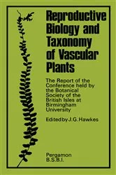 Book cover of Reproductive Biology and Taxonomy of Vascular Plants by J. G. Hawkes