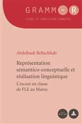 Book cover of Représentation sémantico-conceptuelle et réalisation linguistique by Dan van Raemdonck