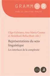 Book cover of Représentations du sens linguistique by Dan Van Raemdonck
