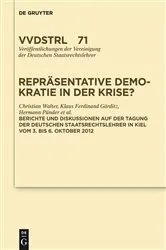 Book cover of Repräsentative Demokratie in der Krise? by Unknown