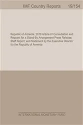 Book cover of Republic of Armenia by International Monetary Fund. Middle East and Central Asia Dept.