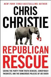 Book cover of Republican Rescue by Chris Christie