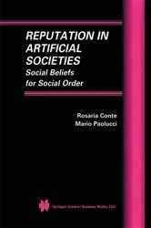 Book cover of Reputation in Artificial Societies by Rosaria Conte