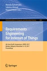 Book cover of Requirements Engineering for Internet of Things by Massila Kamalrudin