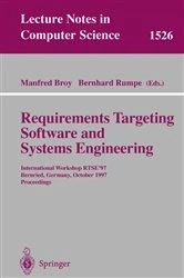Book cover of Requirements Targeting Software and Systems Engineering by Manfred Broy