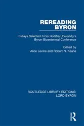 Book cover of Rereading Byron by Alice Levine