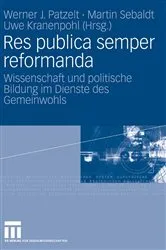 Book cover of Res publica semper reformanda by Werner J. Patzelt