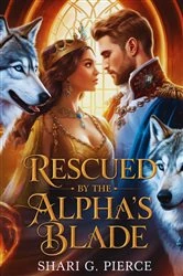 Book cover of Rescued by the Alpha's Blade by Shari G. Pierce