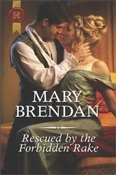 Book cover of Rescued by the Forbidden Rake by Unknown