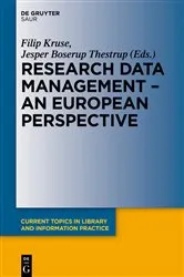 Book cover of Research Data Management - A European Perspective by Filip Kruse