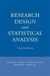 Book cover of Research Design and Statistical Analysis (3rd ed.) by Jerome L. Myers
