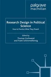 Book cover of Research Design in Political Science by T. Gschwend