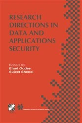 Book cover of Research Directions in Data and Applications Security by Ehud Gudes