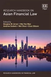 Book cover of Research Handbook on Asian Financial Law by Douglas W. Arner