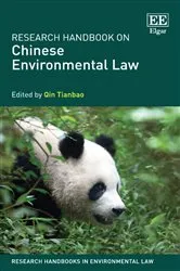 Book cover of Research Handbook on Chinese Environmental Law by Qin Tianbao
