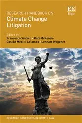 Book cover of Research Handbook on Climate Change Litigation by Unknown