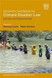 Book cover of Research Handbook on Climate Disaster Law by Rosemary Lyster
