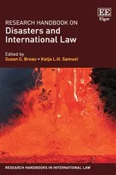 Book cover of Research Handbook on Disasters and International Law by Unknown