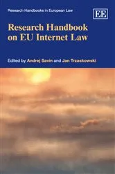 Book cover of Research Handbook on EU Internet Law by Andrej Savin