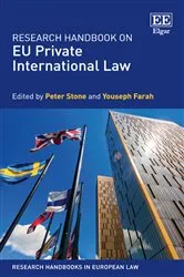 Book cover of Research Handbook on EU Private International Law by Unknown