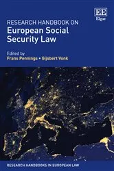 Book cover of Research Handbook on European Social Security Law by Frans Pennings