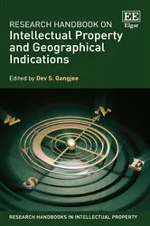 Book cover of Research Handbook on Intellectual Property and Geographical Indications by Dev S. Gangjee