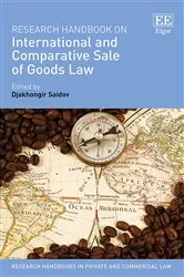 Book cover of Research Handbook on International and Comparative Sale of Goods Law by Djakhongir Saidov