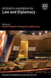 Book cover of Research Handbook on Law and Diplomacy by Margaret E. McGuinness