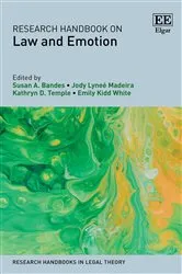 Book cover of Research Handbook on Law and Emotion by Susan A. Bandes
