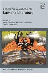 Book cover of Research Handbook on Law and Literature by Peter Goodrich