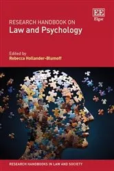Book cover of Research Handbook on Law and Psychology by Rebecca Hollander-Blumoff