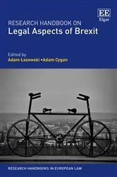 Book cover of Research Handbook on Legal Aspects of Brexit by Adam Łazowski
