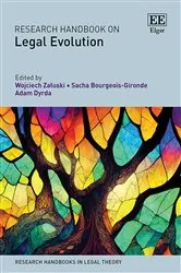 Book cover of Research Handbook on Legal Evolution by Wojciech Załuski