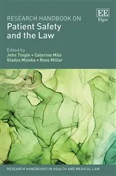 Book cover of Research Handbook on Patient Safety and the Law by Unknown