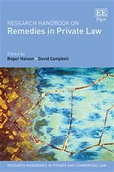 Book cover of Research Handbook on Remedies in Private Law by Roger Halson