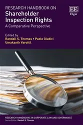 Book cover of Research Handbook on Shareholder Inspection Rights by Unknown