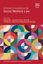 Book cover of Research Handbook on Social Welfare Law by Helen Carr