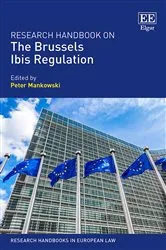 Book cover of Research Handbook on the Brussels Ibis Regulation by Unknown