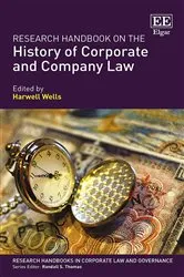 Book cover of Research Handbook on the History of Corporate and Company Law by Harwell Wells