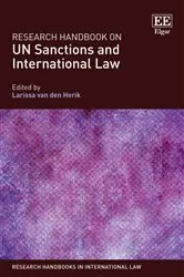 Book cover of Research Handbook on UN Sanctions and International Law by Unknown