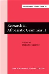 Book cover of Research in Afroasiatic Grammar II by Jacqueline Lecarme