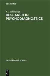 Book cover of Research in Psychodiagnostics by Unknown