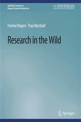 Book cover of Research in the Wild by Yvonne Rogers