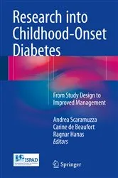 Book cover of Research into Childhood-Onset Diabetes by Andrea Scaramuzza